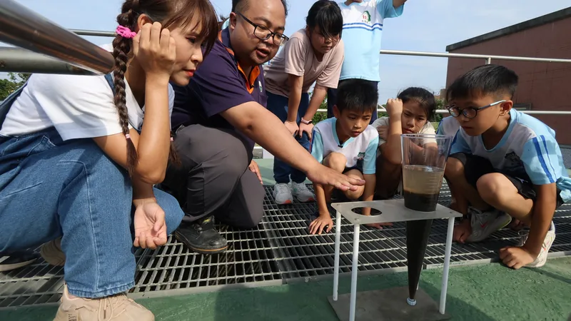 台南市太康國小｜水資源循環課程 大型模型認識家鄉 
