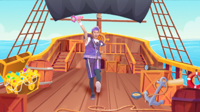 巧克船長海盜船