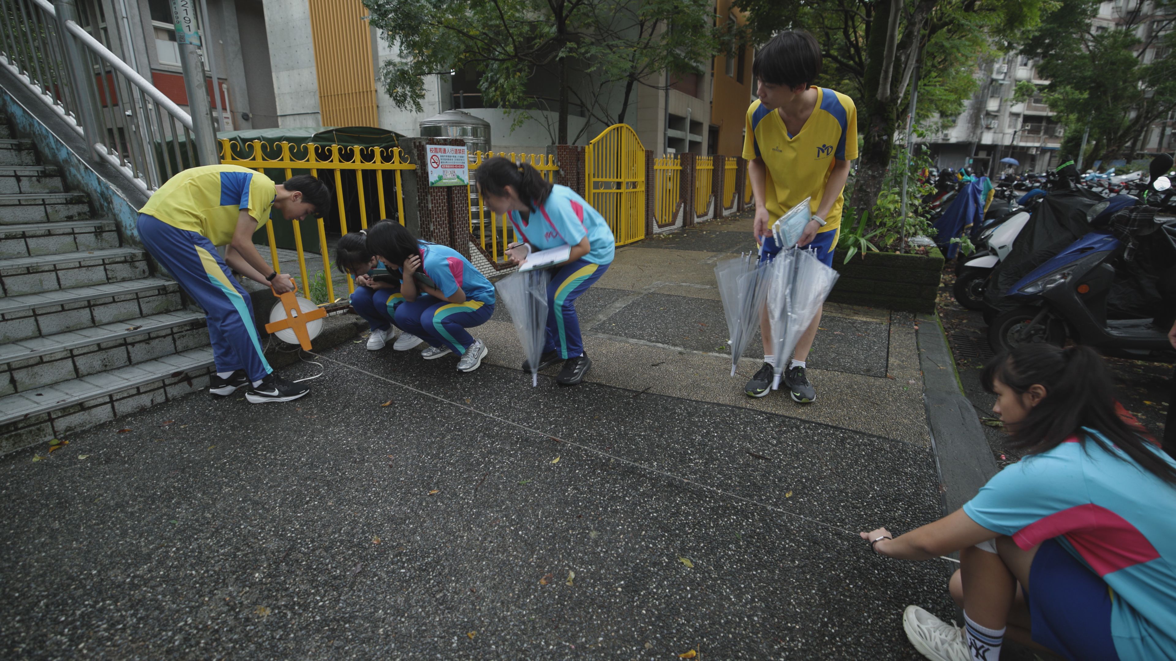 基隆市明德國中|一條安全的通學步道